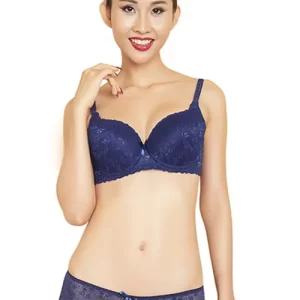 Bộ Đồ Lót Ren Size Lớn Mút Mỏng – Viena 2009