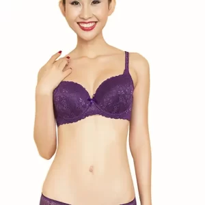 Bộ Đồ Lót Ren Size Lớn Mút Mỏng – Viena 2009